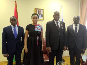 Nigeria Ambassadors courtesy call on H. E